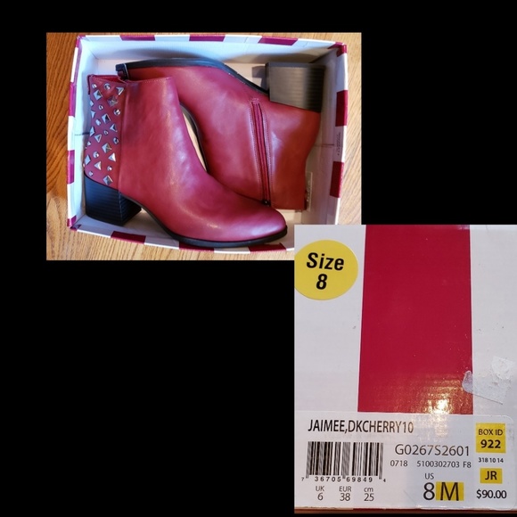 🆕️NIB Circus Dark Cherry Sudded Boot - Picture 5 of 6